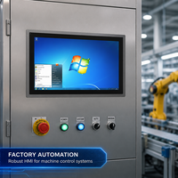 PC industriel Android OEM 21,5 pouces avec écran tactile capacitif/résistif, résolution 1920x1080, sortie d'usine
