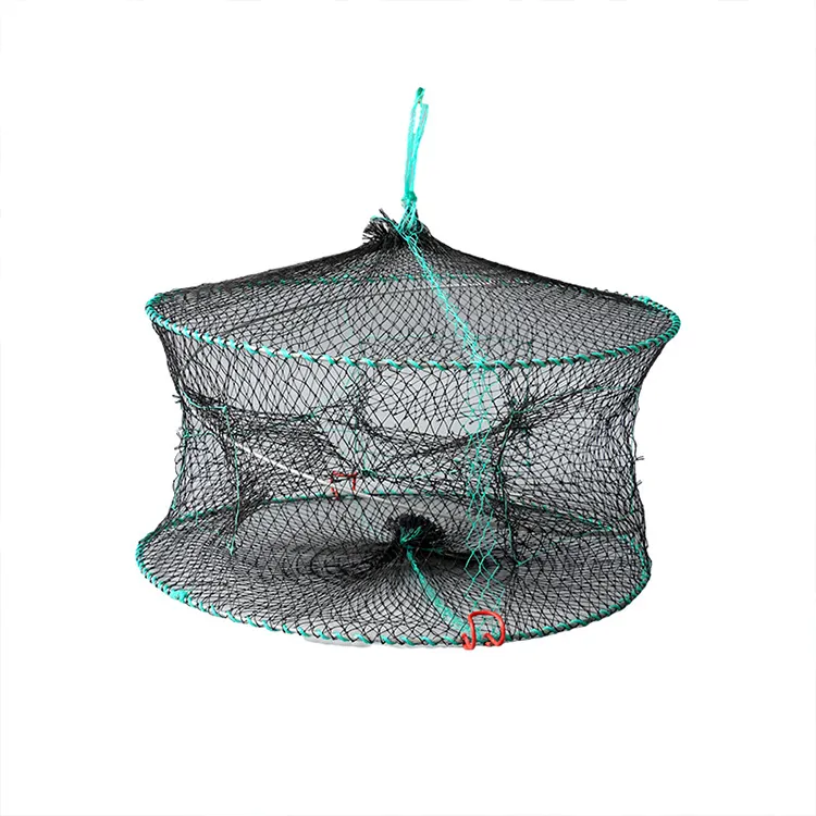 Opvouwbare Krab Vis Kieuwnetten Voor Pot Crawdad Kreeft Garnaal Visnet Voor Kleine Vis Krab Trap Gegoten Net
