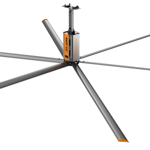 RTFANS Meilleure vente Ventilateur industriel HVLS d'atelier Ventilateur de plafond industriel 7,3 m pour atelier automobile - Product Image 1