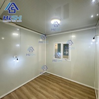Maison préfabriquée pliable étanche de 20 pieds ou 40 pieds, conteneur extensible, villa préfabriquée, cuisine, maison modulaire