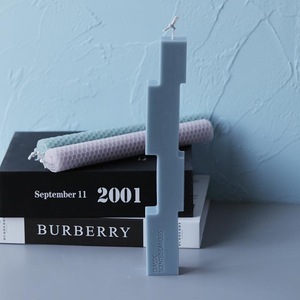 Vela <span class=keywords><strong>de</strong></span> aromaterapia <span class=keywords><strong>de</strong></span> pilar <span class=keywords><strong>de</strong></span> onda perfumada <span class=keywords><strong>de</strong></span> cera <span class=keywords><strong>de</strong></span> soja <span class=keywords><strong>de</strong></span> forma Irregular única, artículo decorativo novedoso para el hogar, barras <span class=keywords><strong>de</strong></span> cera <span class=keywords><strong>de</strong></span> parafina hecha nueva - Product Image 4