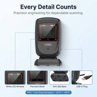 Lecteur de codes-barres 2D compact UIMG UMG-FS30, scanner de plateforme haute sensibilité pour les supermarchés