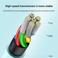 Câble de données pour téléphone en gel de silicone rotatif à 180°, connecteur coudé 120W compatible avec les câbles de charge rapide USB-C pour Android