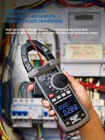 ZTW0216C Multimètre industriel de haute précision pour la mesure du courant de démarrage et de la tension dépendante de la fréquence 1000A AC/DC Trois demi-intervals