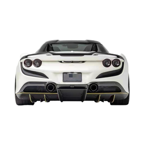 Kit carrosserie pour Ferrari F8, améliorations F8, style Novt, diffuseur en fibre de carbone - Product Image 1