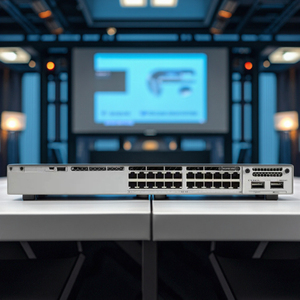 Giá tốt nhất ciscoo chuyển đổi 9300 24 cổng <span class=keywords><strong>Gigabit</strong></span> <span class=keywords><strong>Ethernet</strong></span> Quản Lý chuyển đổi mạng lợi thế C9300-24S-A - Product Image 4