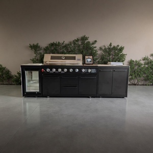 Abri de jardin résistant aux intempéries avec <span class=keywords><strong>cuisine</strong></span> et bar intégrés <span class=keywords><strong>Cuisine</strong></span> extérieure - Product Image 2