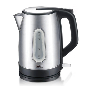 Hervidor de Agua Eléctrico RAF de 2000W, Eficiente y de Alta Calidad, de Acero Inoxidable, 2L, Ebullición Rápida con Indicador de Agua - Product Image 4