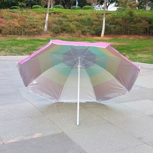 <span class=keywords><strong>Parasol</strong></span> de plage rayé UPF50+ Protection UV <span class=keywords><strong>Parasol</strong></span> portable pour l'extérieur - Product Image 2