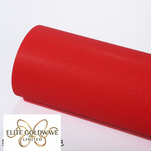 Papier cartonné perlé rouge A4 de 250 g, papier cartonné pour artisanat avec poudre d'or fine pour emballages cadeaux DIY, scrapbooking - Product Image 1