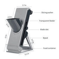 Hoogwaardige Multifunctionele Groentesnijder Verstelbare Plastic Ui Chopper Chili Verwerking Vlees Malen Keukenmachine