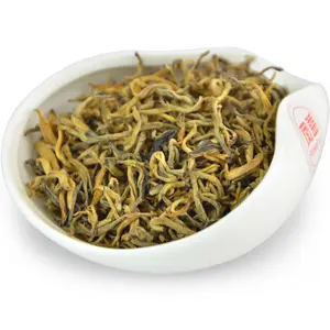Yunnano dianhong chá preto, dianhong cha chinesa, chá vermelho yunnano