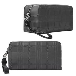 Bolsa de artículos de tocador oscilante con bolsillos dispares expandidos de Lurg Desirable, neceser multicalificado preeminente para fiesta - Product Image 1