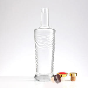 Botella de <span class=keywords><strong>Tequila</strong></span> Personalizada en Forma de <span class=keywords><strong>Corazón</strong></span> GIN de Shanghai Linlang, Botella de Vidrio Azul para <span class=keywords><strong>Tequila</strong></span> - Product Image 3