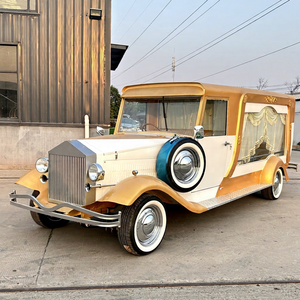 Cercueil électrique de style rétro Master Hearse Nigeria, le cercueil funéraire le plus vendu pour les services funéraires. - Product Image 1