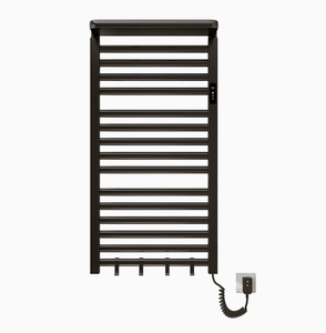 Scaldasalviette Elettrico <span class=keywords><strong>in</strong></span> Lega di Alluminio per Mantenere una Temperatura Costante e Asciugare le <span class=keywords><strong>Asciugamani</strong></span> nel <span class=keywords><strong>Bagno</strong></span> e nell'Area Toilette - Product Image 1
