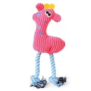 Mainan kunyah anjing mewah lucu tahan lama kualitas tinggi mainan hewan peliharaan yang bisa dicuci terbuat dari tali katun PP dikemas dalam tas GorisPet GP034439 - Product Image 2