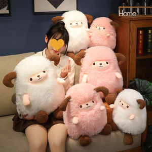 बच्चों की गुड़िया भरी भेड़ रचनात्मक नई भेड़-छोटे खिलौने बकरी भरे खिलौने प्यारे भेड़ तकिया गुड़िया - Product Image 6