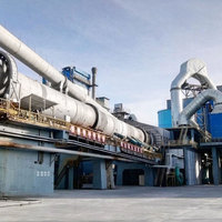 Usine de four rotatif Leca de calcaire d'oxyde de carbonate de calcium à économie d'énergie
