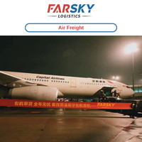 Le transport aérien FBA Amazon le moins cher de Chine vers les États-Unis/Royaume-Uni/Allemagne/France avec Farsky Logistics et assistance 24h/24 et 7j/7
