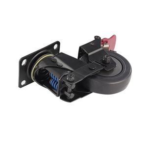 Preço do fabricante 3 polegadas/4 polegadas/5 polegadas Absorção Castor Wheel Spring Loaded Shock Absorbing Caster - Product Image 2
