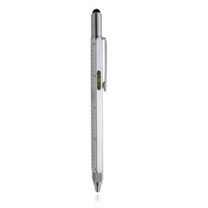 Stylo bille en métal personnalisable Ys60 avec logo, échelle en cm/pouces et fonction niveau d'eau – Cadeau promotionnel, stylo d'ingénieur - Product Image 6