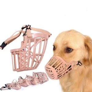 Çok Satan Model 2026 Dama Köpek Ağzılığı Havlama Önleyici Sevimli Pembe Plastik Evcil Hayvan Ağızlığı Tokalı Kapatma Yeni Tasarım - Product Image 1