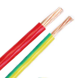 Best Seller Power Cable PVC Insulated 1.5 2.5 4 6 10mm Pure Copper Core Conductor Electric Wire For Household Hospital Hotel