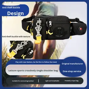 도매 가격 다기능 대용량 옥스포드 천 방수 야외 스포츠 Bolso Para Hombres 허리 가방 - Product Image 2