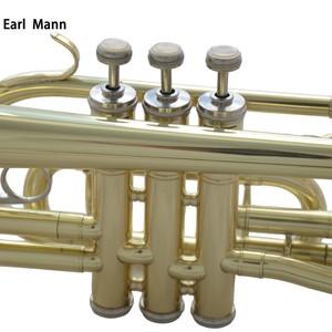 Instruments de <span class=keywords><strong>musique</strong></span> Earlmann, <span class=keywords><strong>cornet</strong></span> professionnel à pistons de Tianjin avec sac en toile professionnel - Product Image 4