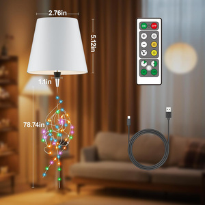 Wireless Rechargeable Wine Bottle Lamp,RGB <b>String</b> <b>Lights</b> Touch Table Lamp with Remote & Timer,Dimmable Cordless <b>Light</b> for Party - Product Image 6