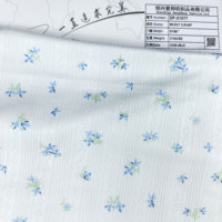 Tissu tricoté jacquard pointelle à motif floral personnalisé, 96,5 % polyester, 3,5 % élasthanne, pour pyjamas, robes et vêtements – Direct Usine