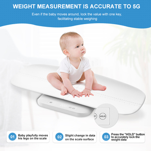 Hochwertige 150kg elektronische digitale Neugeborene Höhen messung Mutter Balance Säuglings waage Baby waage Gewicht - Product Image 6