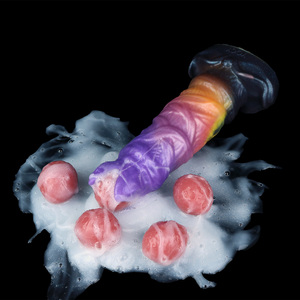 Venta caliente de silicona suave Ovipositor Dildo con huevos Fantasy Alien Egg-Laying Adult Toy para Roleplay y Fetish Lovers - Product Image 4
