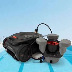 Nettoyeur automatique de <span class=keywords><strong>piscine</strong></span> sans fil Filtre à haute efficacité anti-enchevêtrement à économie d'énergie pour <span class=keywords><strong>piscine</strong></span> de villa de qualité supérieure - Product Image 2