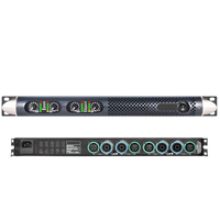 Amplificateur de puissance numérique 4 canaux 5200W XTi-4004, amplificateur audio professionnel 1U pour rack
