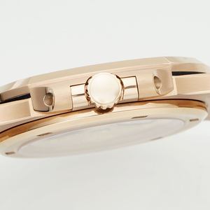 Luxury Rose Gold Mechanical Watch Men's Black Crocodile Leather Strap Octagonal Bezel Date Display High End Business Wristwatch - Product Image 3