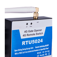 RTU5024 4G LTE SMS Appel gratuit Contrôle d'accès sans fil Télécommande Ouverture de porte de garage Ouverture automatique de porte de garage Relais GSM Ouverture de porte de garage GSM