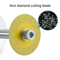 LOZLIN Coupe-tuyau en PVC à l'intérieur, tige hexagonale 1/4 "avec roue diamantée et guide de profondeur 7" pour perceuse à percussion/perceuse