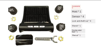 Système de surveillance de la pression des pneus automobile le plus vendu – Capteur TPMS 4 pièces avec affichage LED intégré, 433 MHz, batterie 3-5 ans
