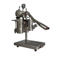 Machine à café manuelle à levier en acier inoxydable 304, petite machine à expresso domestique à succès