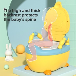 Siège <span class=keywords><strong>de</strong></span> <span class=keywords><strong>toilette</strong></span> en plastique pour enfants, pot pour garçons et filles, bassin d'urine pour bébés et tout-petits, seau urinoir domestique <span class=keywords><strong>de</strong></span> grande taille - Product Image 4