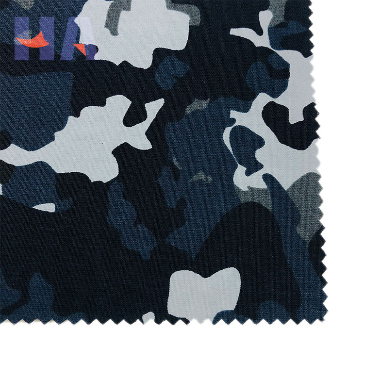 Groothandel Camouflage Denim Neopreen Stof