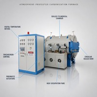 Four à carbone magnétique à atmosphère contrôlée pour la céramique avec contrôle PLC