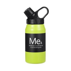 Bouteille de sport en acier inoxydable 304, 750 ml, 950 ml, grande capacité, tasse isotherme avec couvercle anti-fuite et poignée - Product Image 6