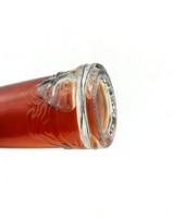 Bouteille en verre vide pour spiritueux, design montagne décoratif, capacité personnalisable, scellée en liège mat, logo personnalisé, best-seller