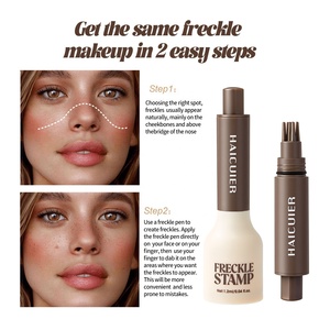 Stylo à taches effet taches de rousseur réaliste et naturel, résistant à l'eau, séchage rapide, anti-bavures, fini longue durée - Product Image 2