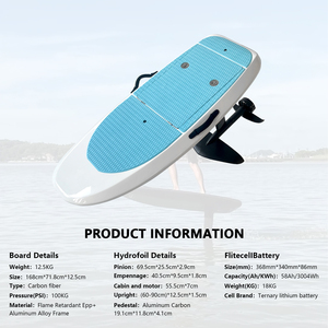 JFS Model 04 OEM Carbon Fiber Hydrofoil Surfboard E-Foil Customizable Logo 45km/h Speed for Surfing 04 Efoil Propeller Efoil <b>Kit</b> - Product Image 5
