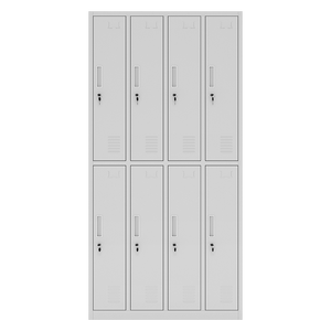 ตู้เก็บของเหล็กตู้เก็บของมีสีกำหนดขนาดเองโรงเรียนยิมสำนักงานโลหะการรักษาความปลอดภัย - Product Image 3