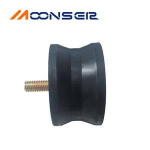Moonsen Rubber Shock Absorber <b>Pad</b> Single Screw Miniature <b>Buffer</b> Support Industrial Use - Product Image 2